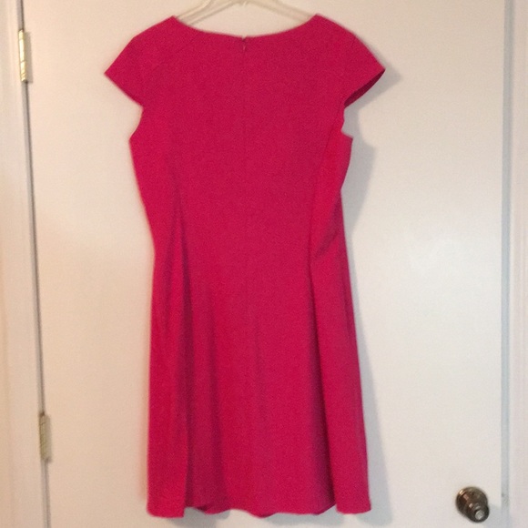 AGB Pink Dress with Cap Sleeves - Picture 2 of 3